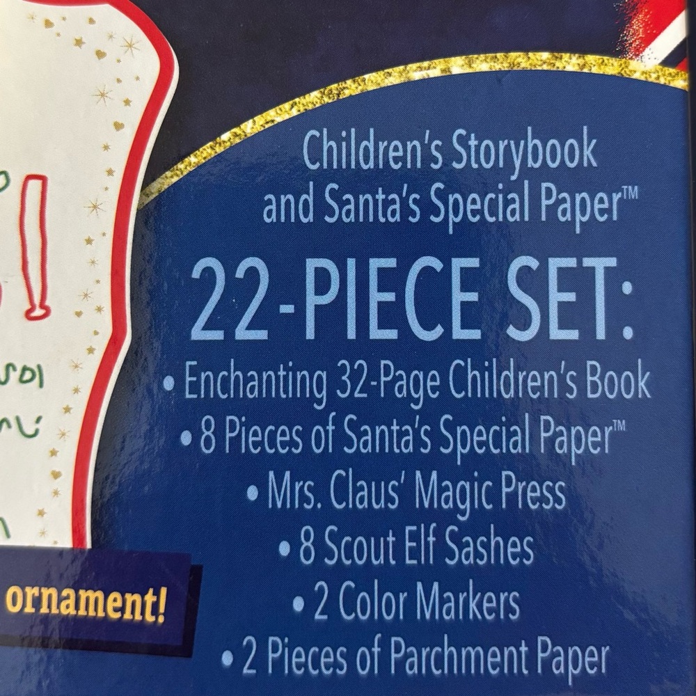 Elf on the shelf letters to Santa 22 piece kit NEW - Picture 4 of 4